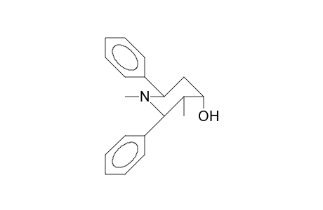 1-Aza-1,3E-dimethyl-2E,6E-diphenyl-4a-cyclohexanol