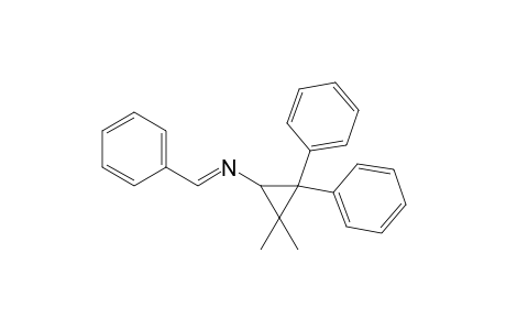 (E)-1,1-Dimethyl-N-benzylidene-3,3-diphenyl-2-cyclopropylamine