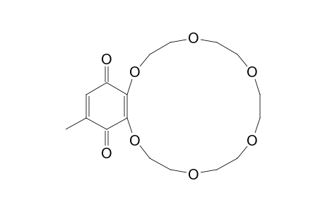 18-Methylbenzo-1,4,7,10,13,16-hexaoxacyclooctadecane-17,20-dione