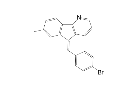 5-(4-Bromobenzylidene)-7-methyl-5H-indeno[1,2-b]pyridine