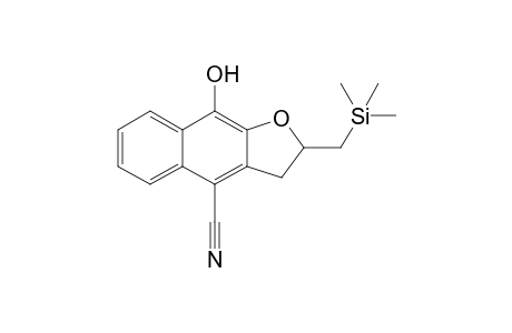 4-Cyano-2,3-dihydro-9-hydroxy-2-[(trimethylsilyl)methyl]naphtho[2,3-b]furan