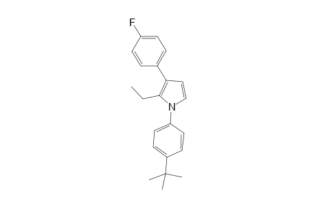 N-(4-tert-Butylphenyl-2-ethyl-3-(4-fluorophenyl)pyrrole