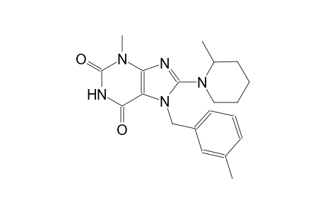 3-methyl-7-(3-methylbenzyl)-8-(2-methyl-1-piperidinyl)-3,7-dihydro-1H-purine-2,6-dione