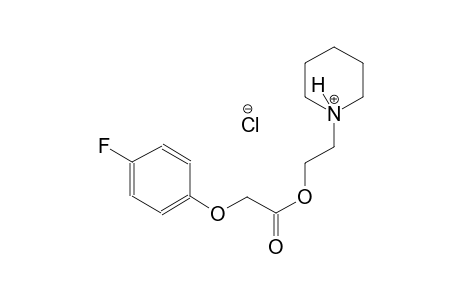 1-(2-{[(4-fluorophenoxy)acetyl]oxy}ethyl)piperidinium chloride