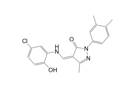 3H-pyrazol-3-one, 4-[[(5-chloro-2-hydroxyphenyl)amino]methylene]-2-(3,4-dimethylphenyl)-2,4-dihydro-5-methyl-, (4Z)-