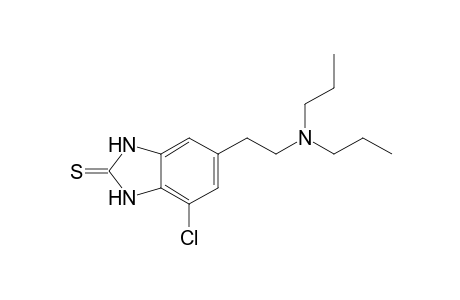 4-chloranyl-6-[2-(dipropylamino)ethyl]-1,3-dihydrobenzimidazole-2-thione
