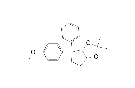 Tetrahydro-4-(4-methoxyphenyl)-2,2-dimethyl-4-phenyl-4H-cyclopenta-1,3-dioxole