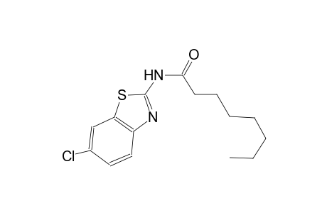 N-(6-chloro-1,3-benzothiazol-2-yl)octanamide