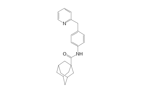 N-[4-(pyridin-2-ylmethyl)phenyl]adamantane-1-carboxamide