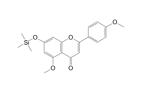 5,4'-di-O-methyl-7-O-(trimethylsilyl)apigenin
