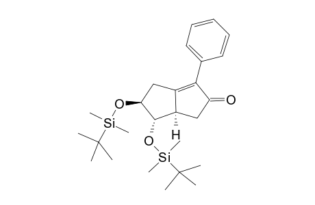 (5R,6S,7S)-6,7-Bis(tert-butyldimethylsiloxy)-2-phenylbicyclo[3.3.0]oct-1-en-3-one