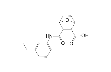 3-[(3-ethylanilino)carbonyl]-7-oxabicyclo[2.2.1]hept-5-ene-2-carboxylic acid