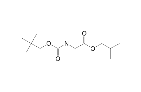 Glycine, N-neopentyloxycarbonyl-, isobutyl ester