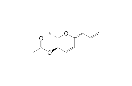 3-(4'-Acetyl-2',3',6'-trideoxy-.alpha.L-erythro-hex-2'-enopyranosyl)-1-propene