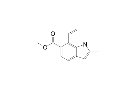 Methyl 7-vinyl-2-methyl-1H-indole-6-carboxylate
