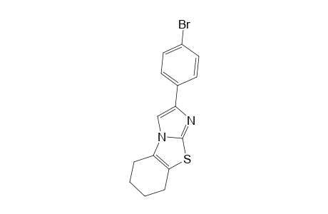 2-(4-bromophenyl)-5,6,7,8-tetrahydroimidazo[2,1-b][1,3]benzothiazole