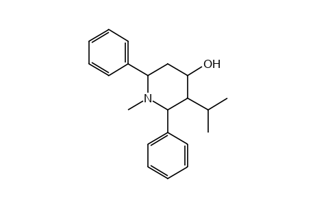 2,6-DIPHENYL-3-ISOPROPYL-1-METHYL-4-PIPERIDINOL (ISOMER)