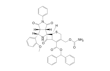 (1'S,2'R,4'S,5'S,9S)spiro[4-(Amidoxymethyl)-5-(diphenylmethyloxycarbonyl)-2-thiabicyclo[4.2.0]octan-7-one-8,2'-4'-(2'-methoxyphenyl)-7'-phenyl-3',7'-diazabicyclo[3.3.0]octane-6',8'-dione]