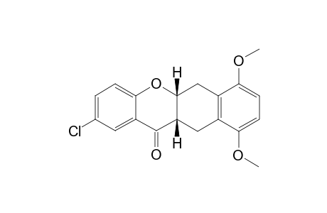 (cis)-2,5-Dimethoxy-10-chlorobenzo[b]-(1,6,6a,12a-tetrahydro)xanthone