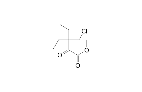 Methyl 3-(chloromethyl)-3-ethyl-2-oxopentanoate