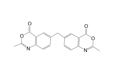 Methane, bis(2-methyl-4-oxo-4H-3,1-benzoxazin-7-yl)-