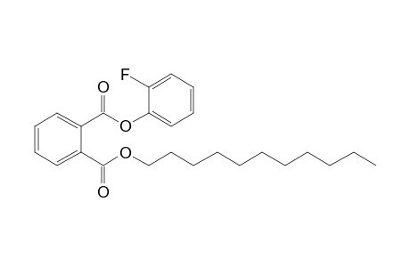 Phthalic acid, 2-fluorophenyl undecyl ester