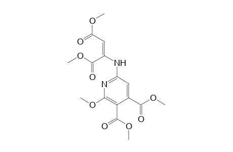 6-[[(E)-1,4-dimethoxy-1,4-dioxobut-2-en-2-yl]amino]-2-methoxypyridine-3,4-dicarboxylic acid dimethyl ester