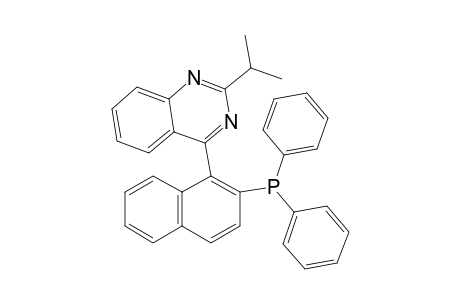 (R,S)-Diphenyl[1-(2-isopropylquinazolin-4-yl)(2-naphthyl)]phosphine