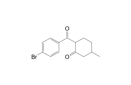2-(4'-bromobenzoyl)-5-methylcyclohexanone