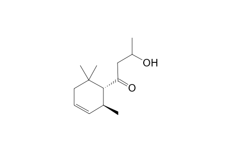 (trans)-3-Hydroxy-1-(2',6',6'-trimethylcyclohex-2'-en-1'-yl)-butan-1-one