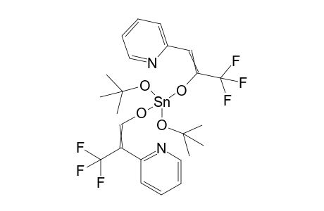 ditert-butoxy-[2-(2-pyridyl)-1-(trifluoromethyl)vinyloxy]-[3,3,3-trifluoro-2-(2-pyridyl)prop-1-enoxy]stannane