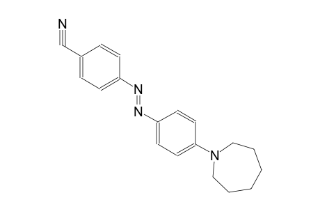 Benzonitrile, 4-[[4-(hexahydro-1H-azepin-1-yl)phenyl]azo]-