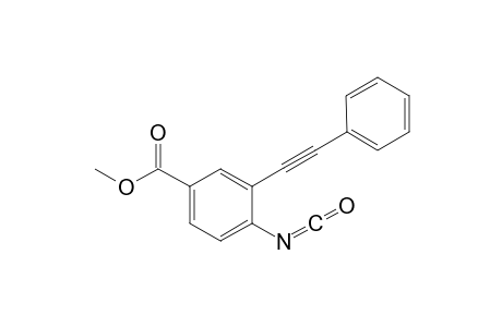 Methyl 4-isocyanato-3-(phenylethynyl)benzoate