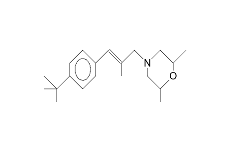 3-(cis-2,6-Dimethyl-4-morpholino)-2-methyl-1-(4-tert-butyl-phenyl)-1-propene