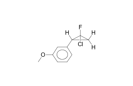 SYN-1-CHLORO-1-FLUORO-2-(META-METHOXYPHENYL)CYCLOPROPANE
