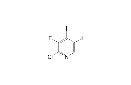 2-CHLORO-3-FLUORO-4,5-DIIODOPYRIDINE
