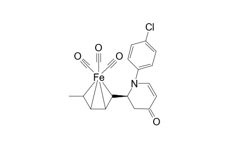 (6RS,1'SR,4'RS)-(1'E,3'E)-Tricarbonyliron[2,3-didehydro-1-p-chlorohenyl-6-(.eta.4-1',4')-1',3'-pentadienylpiperdin-4-one]
