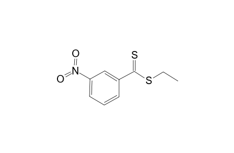 Benzenecarbodithioic acid, 3-nitro-, ethyl ester