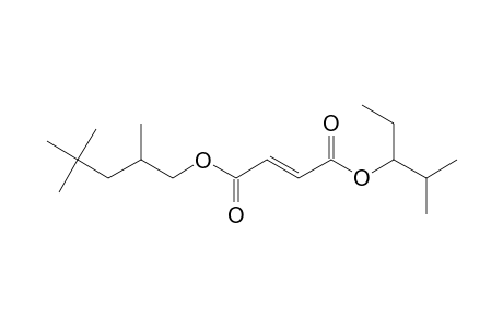 Fumaric acid, 2,4,4-trimethylpentyl 2-methylpent-3-yl ester