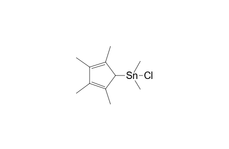 Chloro-dimethyl-tetramethylcyclopentadienylstannane
