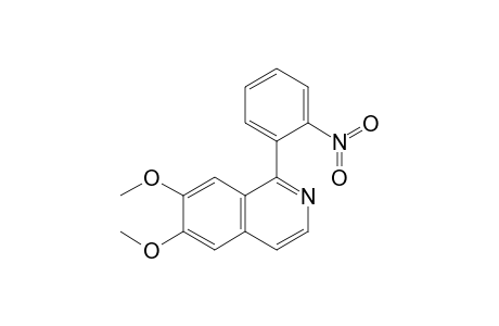 6,7-Dimethoxy-1-(2-nitrophenyl)isoquinoline