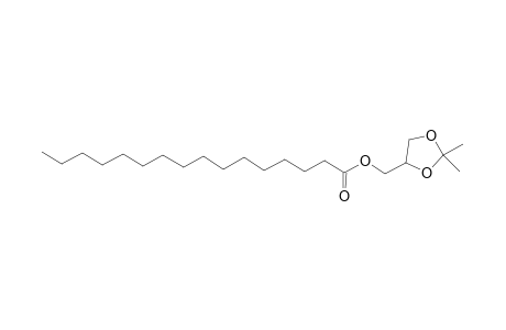 Hexadecanoic acid, (2,2-dimethyl-1,3-dioxolan-4-yl)methyl ester