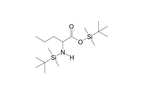 DL-Norvaline, N-(tert-butyldimethylsilyl)-, tert-butyldimethylsilyl ester