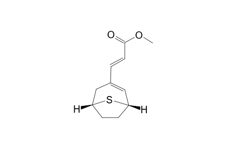 (1R,5S)-Methyl (E)-3-[8-Thiabicyclo[3.2.1]oct-2-en-3-yl]propenoate