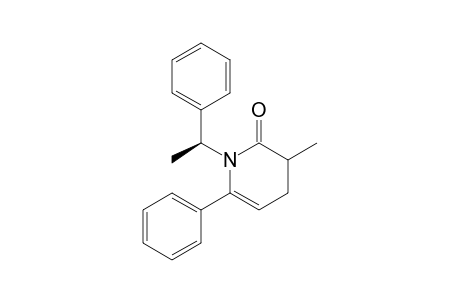 3-Methyl-6-phenyl-1-(1-(S)-phenylethyl)-3,4-dihydro-1H-pyridin-2-one
