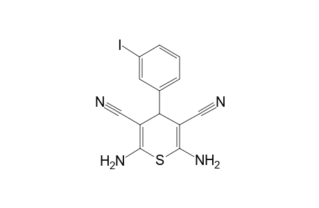2,6-Diamino-4-(3-iodophenyl)-4H-thiopyran-3,5-dicarbonitrile