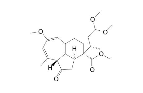 (2aS,3R,9aR)-Methyl 3-(1',1'-dimethoxybut-3'-yl)-7-methoxy-9-methyl-1-oxo-2,2a,3,4,5,9a-hexahydro-1H-benz[cd]azulene-3-carboxylate