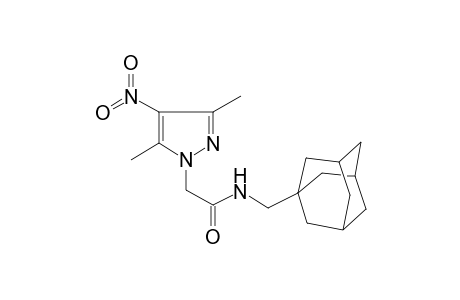 Acetamide, N-adamantan-1-ylmethyl-2-(3,5-dimethyl-4-nitropyrazol-1-yl)-