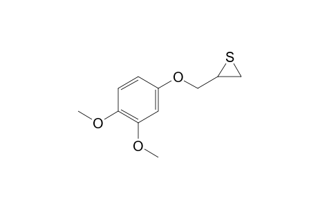 2-(3,4-Dimethoxyphenoxymethyl)thiirane