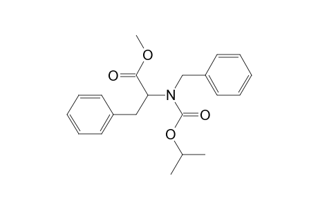 N-Benzyl-N-isopropyloxycarbonyl-D-phenylalanine, methyl ester